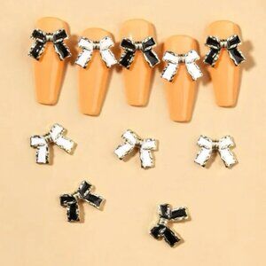 10pcs Bow-knot Nail Decor